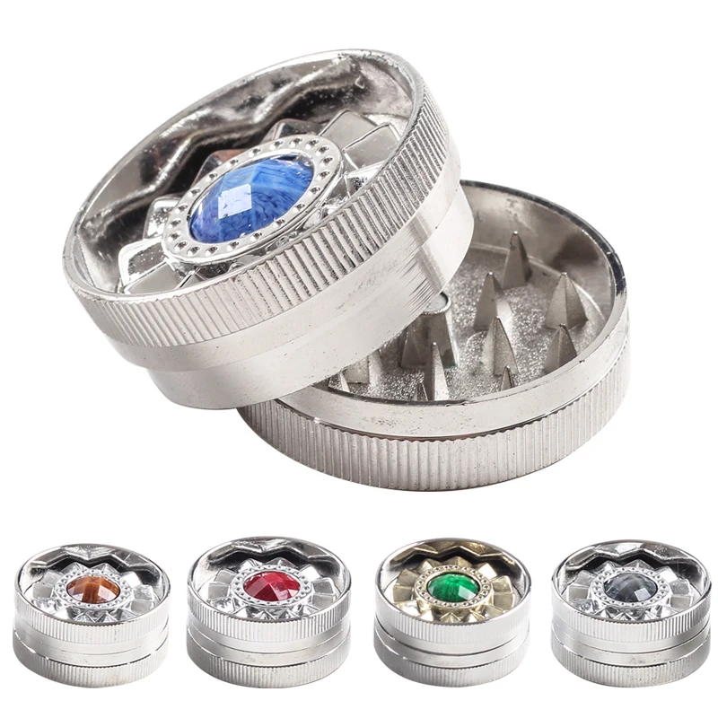 Травяная мельница для курительной трубки 42 мм 2 части маленький размер GR027|Трубки