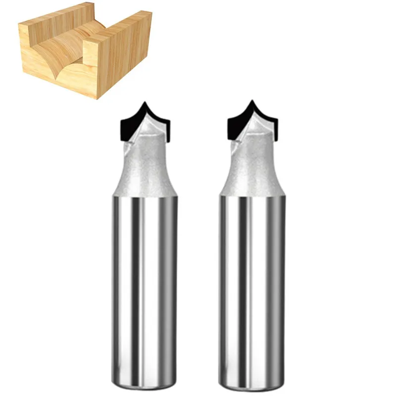 Diamond Round nose woodworking tools cnc Router Bit Point endmill v bit Chamfer MDF Plywood furniture lathe end milling cutter