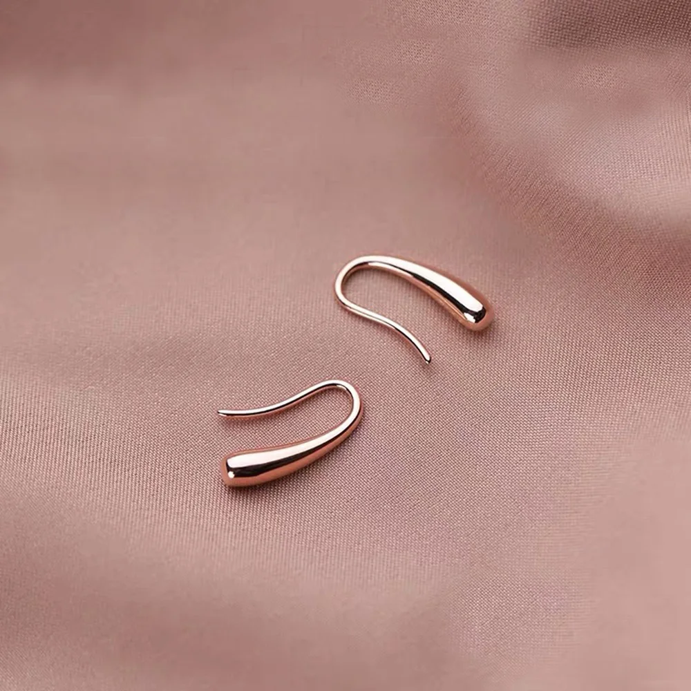 

2021 Silver Earring Fashion Jewelry Teardrop/Water drop/Raindrop Dangle Earrings For Women Valentine Wedding Party Gift