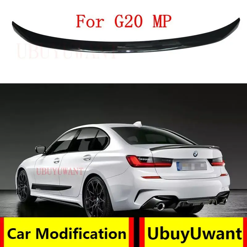 UBUYUWANT для BMW G20 2019 2020 320i 320D новинка 3 серии ABS внешний задний спойлер багажник крыло