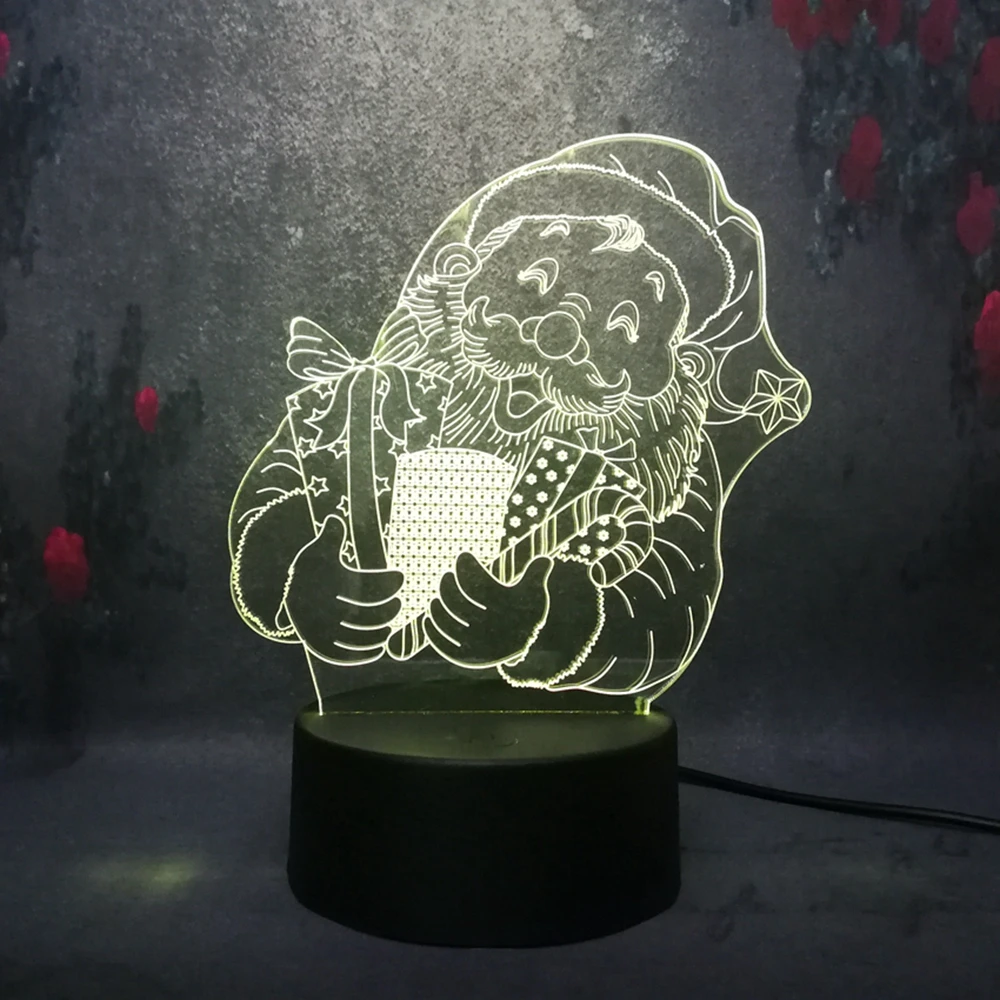 Детский креативный Рождественский DIY игрушка домашняя лава лампа любезно Санта