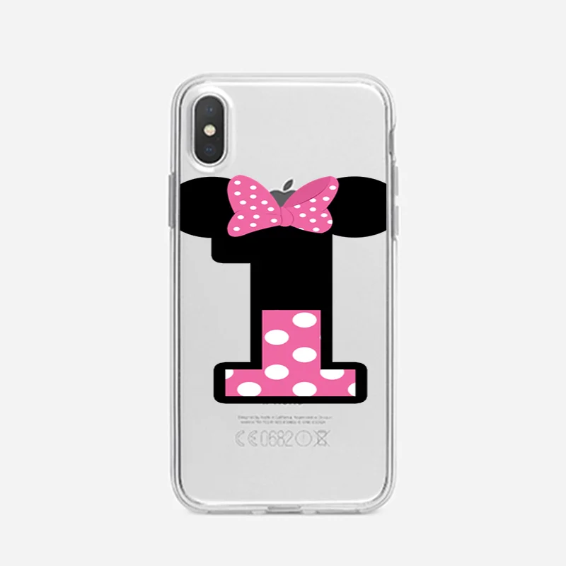 

Funny Mouse English Arabic numeralsletters Mobile Phone Transparent Case for Iphone 7 8 Plus X Xs Max Xr 11 12 Mini Pro Max