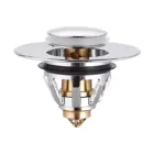 Фильтр для слива из нержавеющей стали, Универсальный фильтр для умывальника, ловушка пробка для ванной