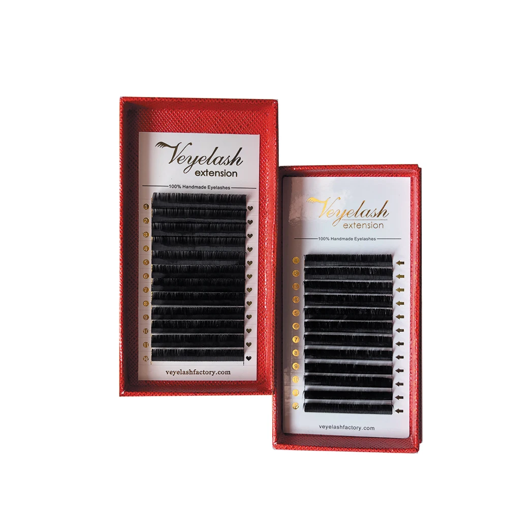 Viplash 9-16mm 12 Rows Korean PBT Eyelash Extensions Faux Mink Lash Extension Individual Russian Volume Lashes Make Up Tools | Красота и