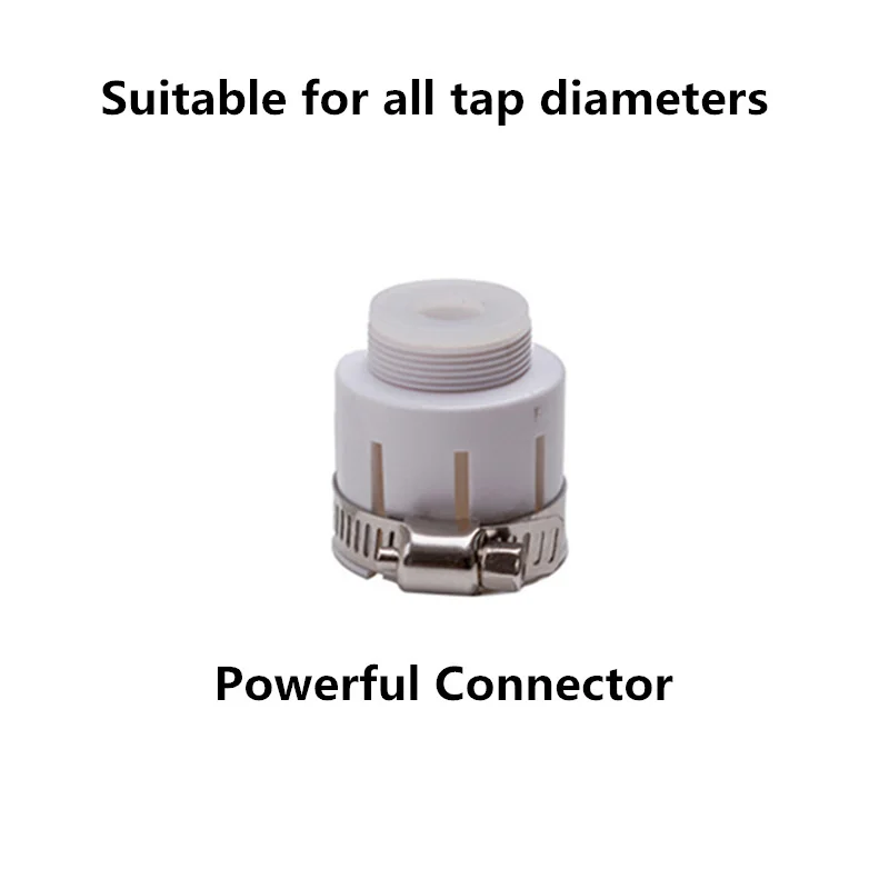 

Extended Faucet Spout Splash-proof Water-saving Device Kitchen Gadget Household Extension 360 Spin Shower Spray Extender Filter