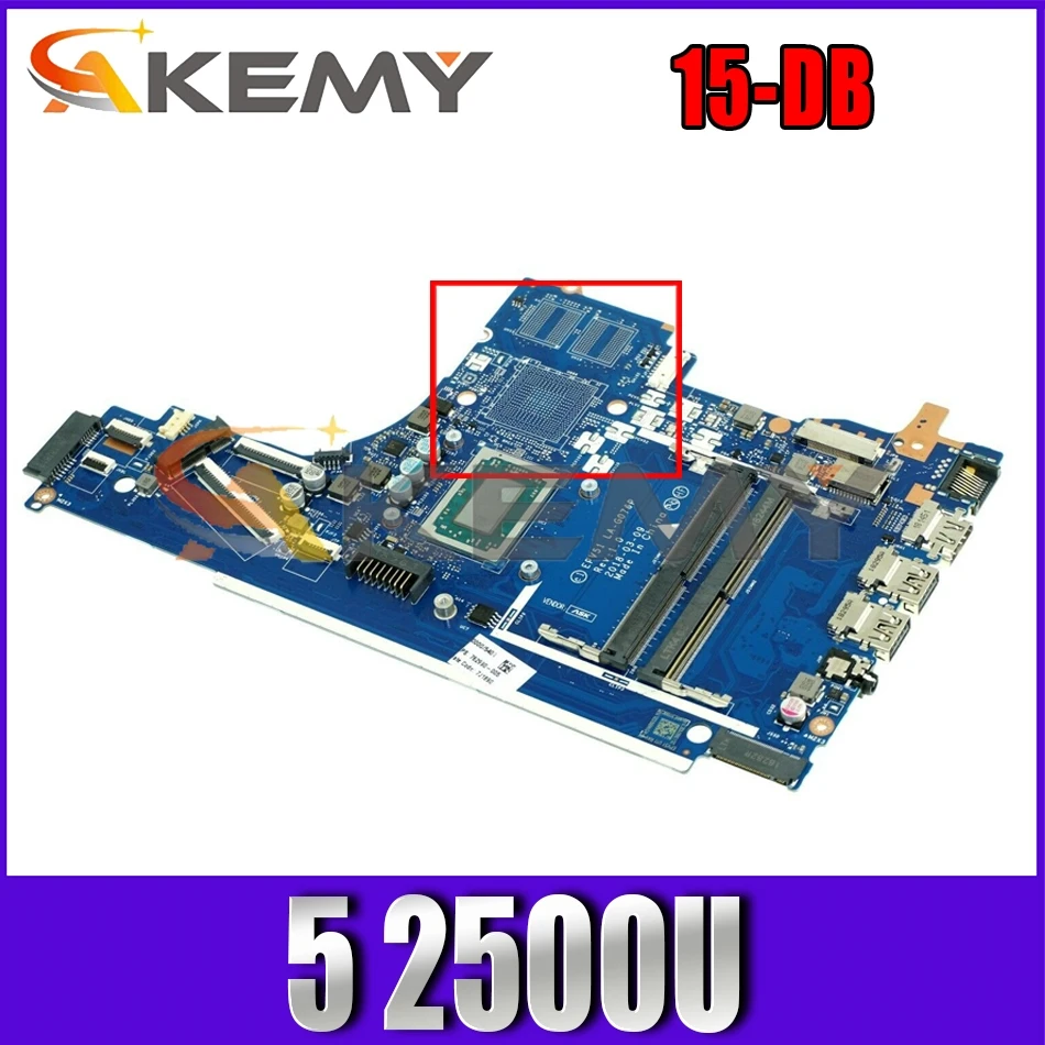

L20664-601 L20664-501 For HP Pavilion 15-DB YM2500 Notebook Mainboard EPV51 LA-G076P DDR4 Laptop Motherboard