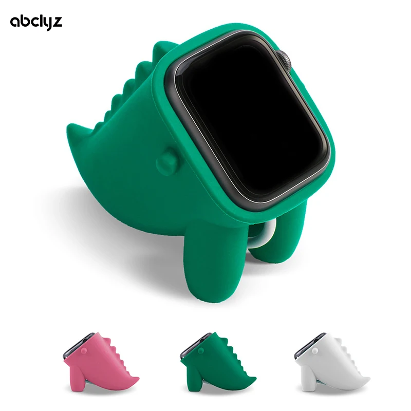 Подставка для apple watch series 6/5/4/3/2/1 силиконовая подставка iWatch|Смарт-аксессуары| |