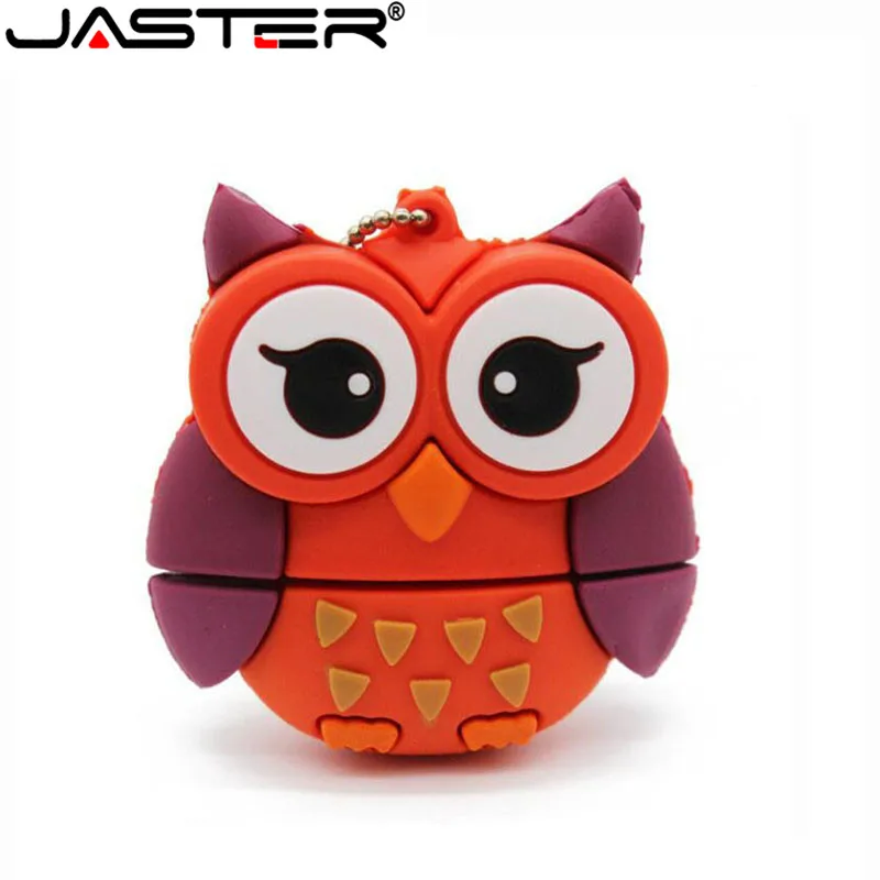 Usb флеш накопитель JASTER с милым пингвином совой лисой флешкой 4 ГБ/8 ГБ/16 ГБ/32 ГБ|USB