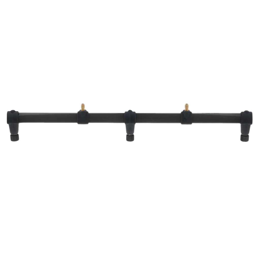 3 Rods Steel Buzz Bar 20'' Lightweight, M3/8 Standard Thread for Bite Alarm