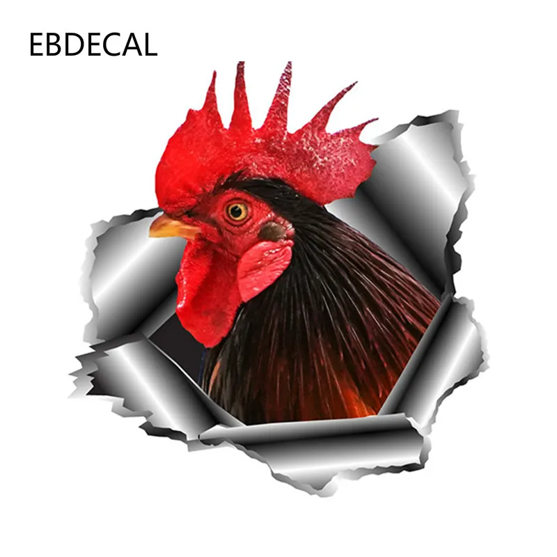 Наклейка 3D петух для Авто/бампер/окно/наклейка на стену наклейки DIY Декор