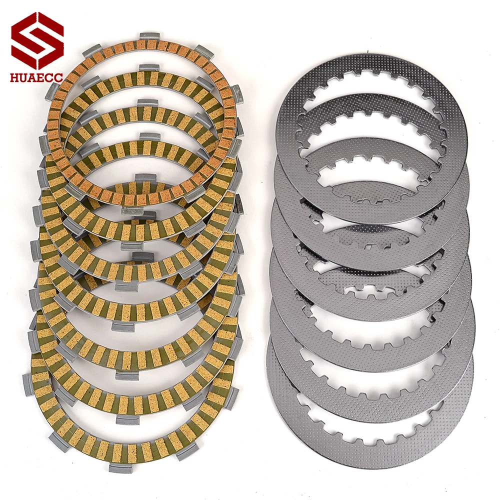 

Clutch Friction Plates for Honda VT600C VT600 Shadow VLX Deluxe CBF500 04-07 CB500R 94-03 CBR400RR MC29 90-94 XL600V Transalp