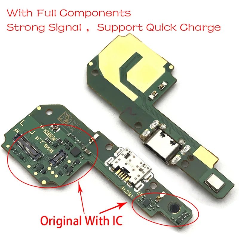 Оригинальный USB-разъем для док-станции зарядки Xiaomi Redmi 9 9A 8A 3 3S 4 4X 5 5A 6 6A 7 7A |