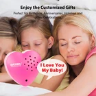 5 шт.лот плюшевый медведь, диктофон, 30 секунд, игрушка, голосовая коробка для мягких животных. Легко записывать, идеальное устройство для подарков своими руками.