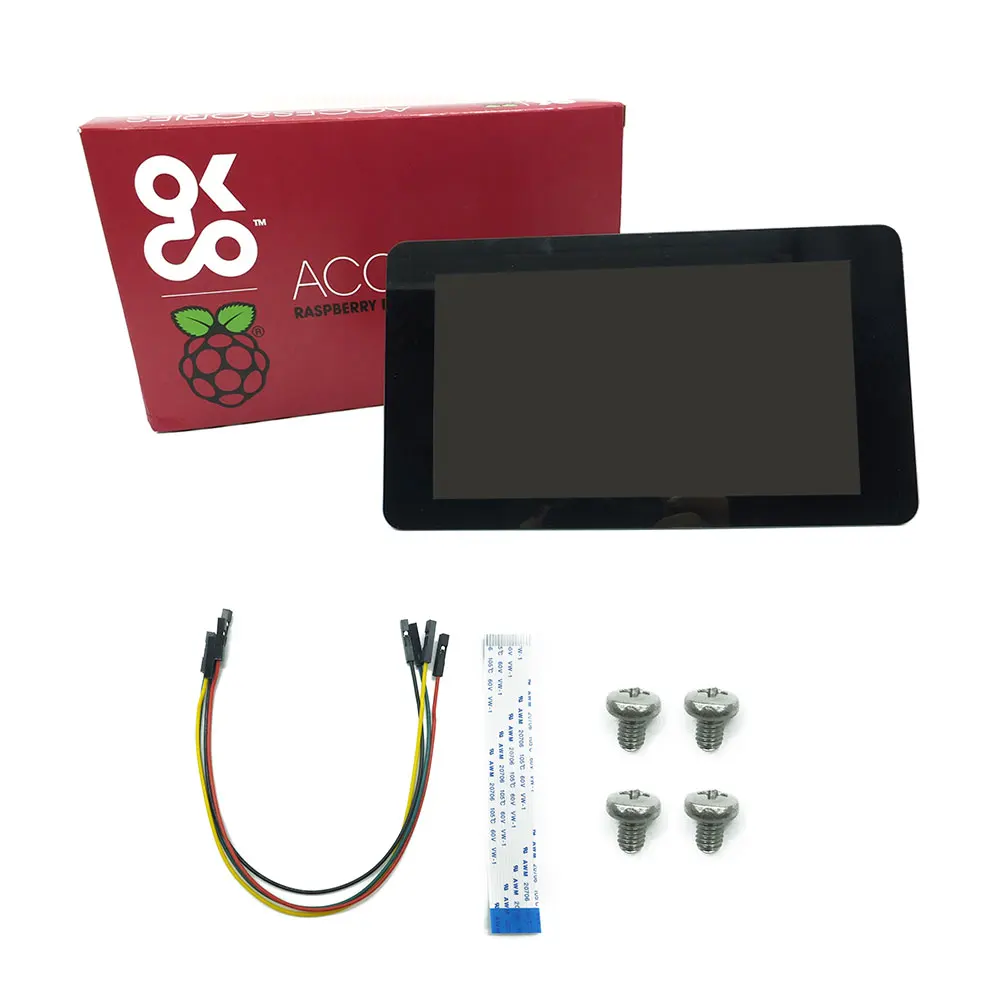 Raspberry Pi официальный Дисплей 7 дюймовый сенсорный экран 10 пятиточечный емкостный
