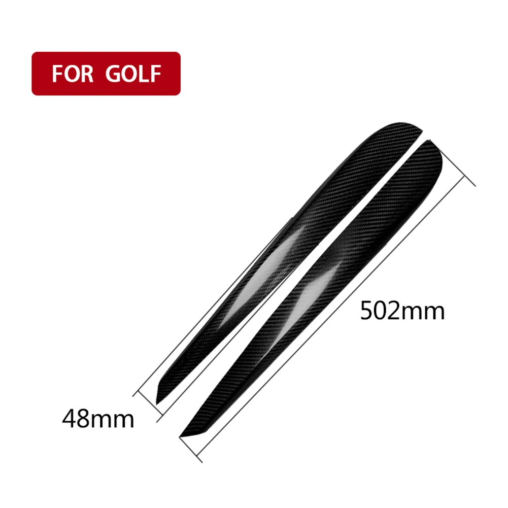 

Carbon Fiber Headlight Eyelids Headlamp Eyebrows Trim Decorative Sticker for VW GOLF 6 VI MK6 2009-2012 Car Exterior Accessories
