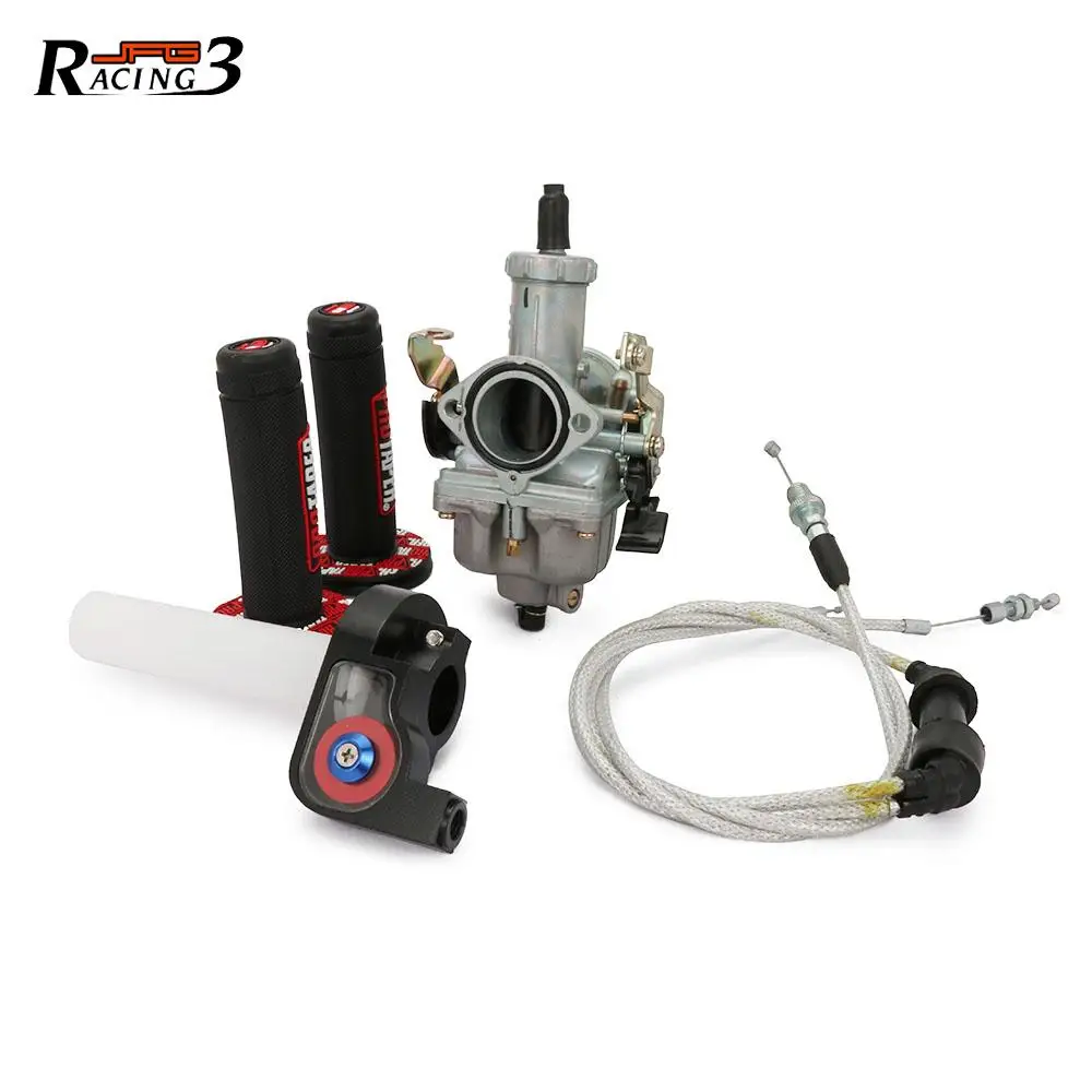 Карбюратор для мотоцикла PZ30 карбюратор с ускорительным насосом 30 мм ручки