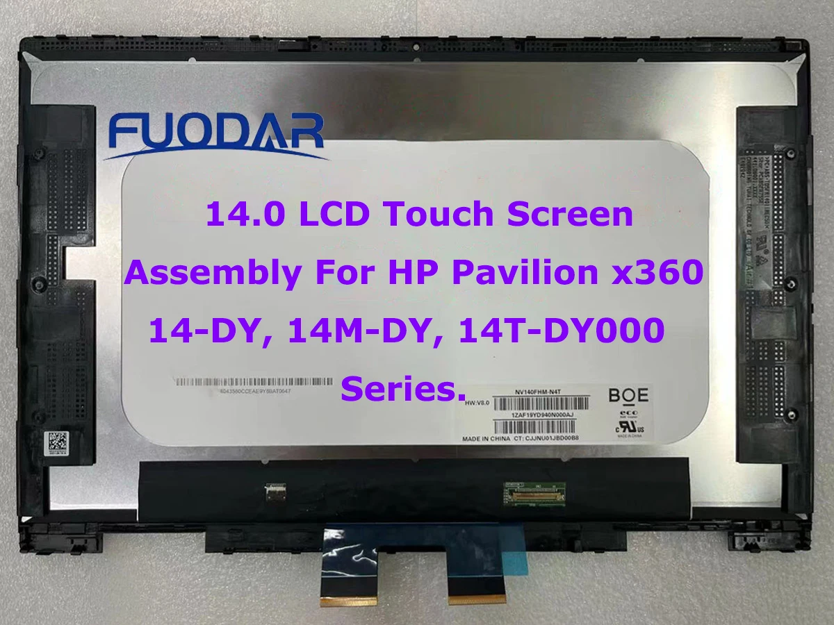 

ЖК-дисплей 14,0 дюйма для HP Pavilion x360 14-DY0008CA 14T-DY000 14M-DY0013DX 14-dy0012la FHD дисплей