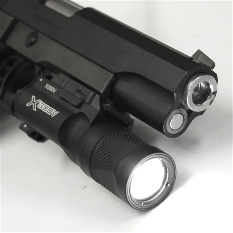 

Светильник для страйкбола X300V Arme, светодиодный светильник для пистолета, светильник для софтбоя, тактический светильник Glock, светильник для ...