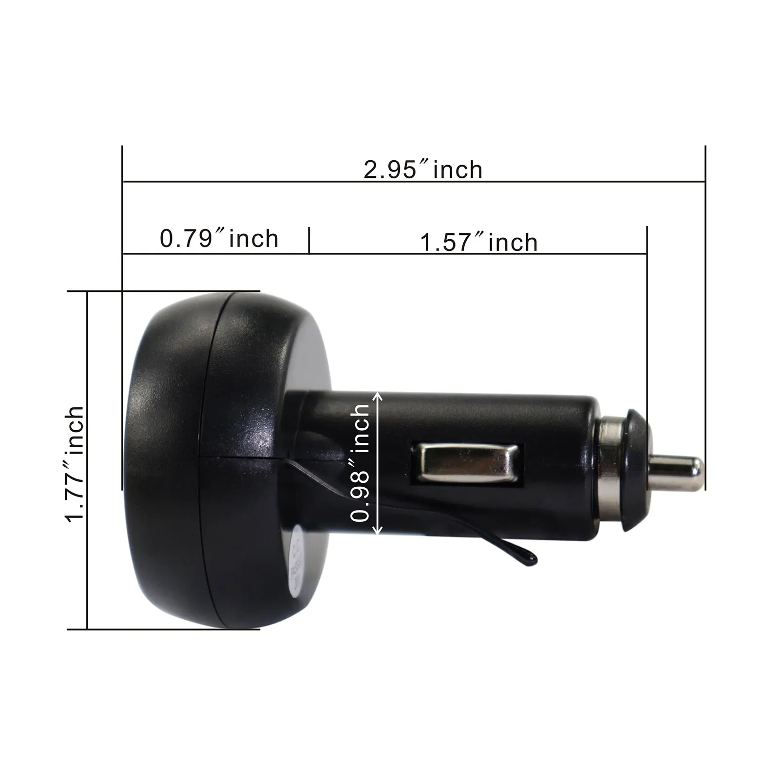 Универсальный автомобильный вольтметр 12 в 24 В Автомобильный светодиодный