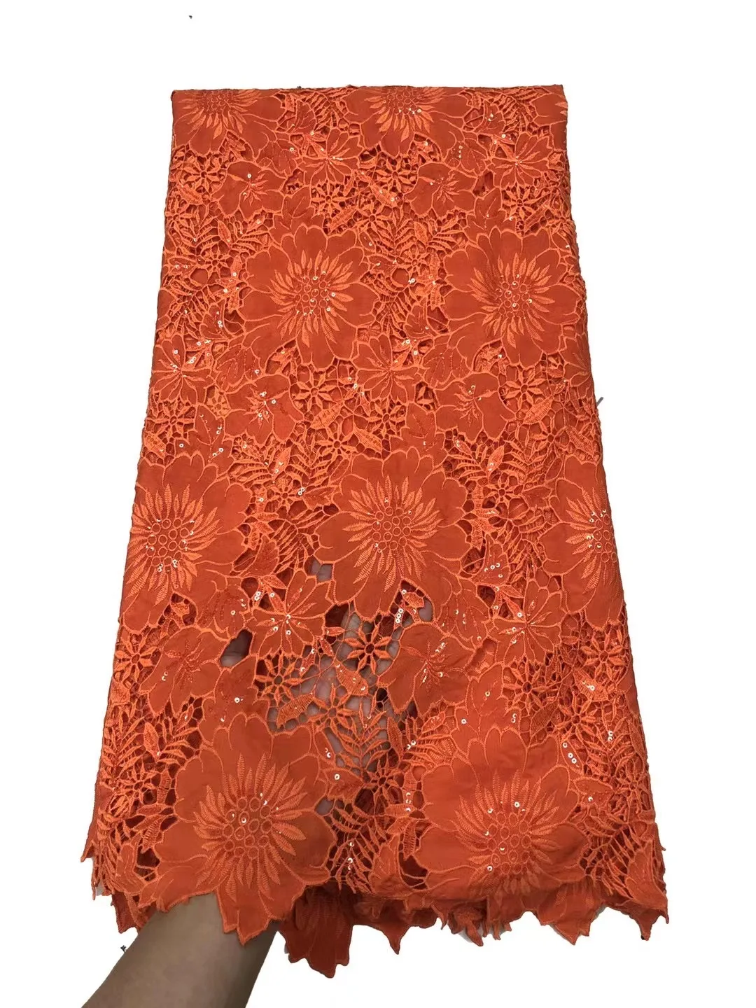 Новинка чистая нигерийская Женская кружевная ткань шнур кружево с вышивкой 2021