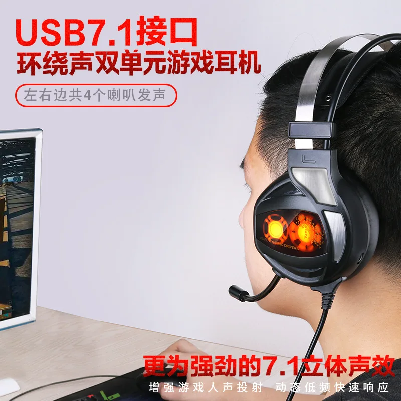 Ps4 без каких-либо задержек гарнитуры геймера профессиональная игровая проводные