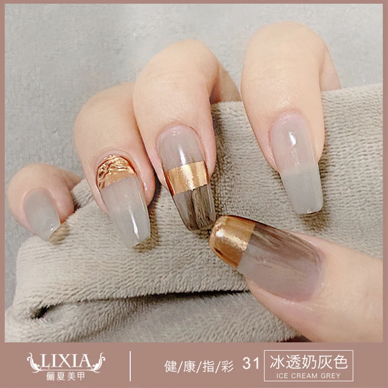 

fashion Gel Nail Polish UV LED Art All For Manicure Semi Permanent Varnish Soak Off Matte Base Top Coat Shiny Color