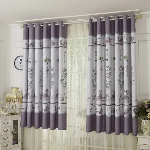 11 Современные короткие занавески с мультипликационным принтом, термоизолированные занавески, затемненные занавески для гостиной, оконные занавески для детской спальни, Декор - Цвет: 11