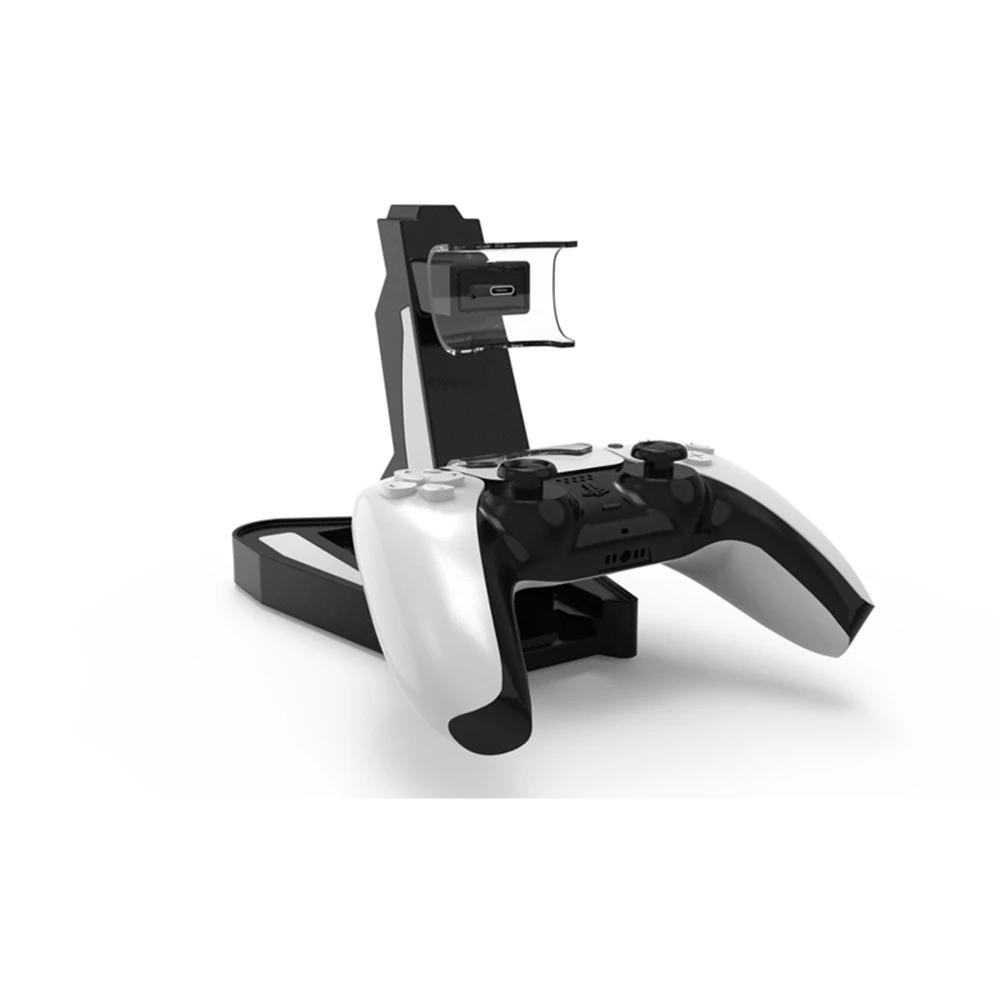

USB Charger Dual Charging Dock Stand Station Cradle Holder for PS5 Gaming