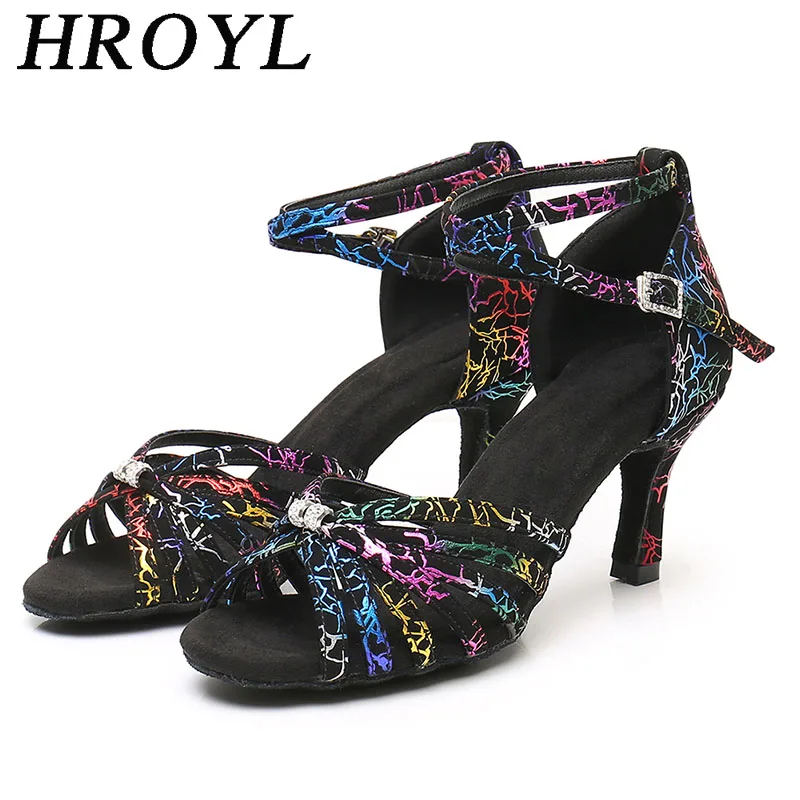 Женские туфли для латиноамериканских танцев профессиональные на высоком