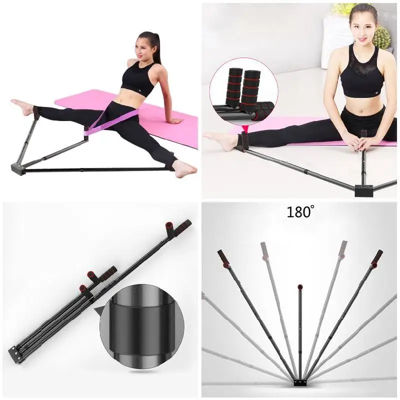 Регулируемый 3 бар утюга ноги растягиватель расширение Сплит Связки машина