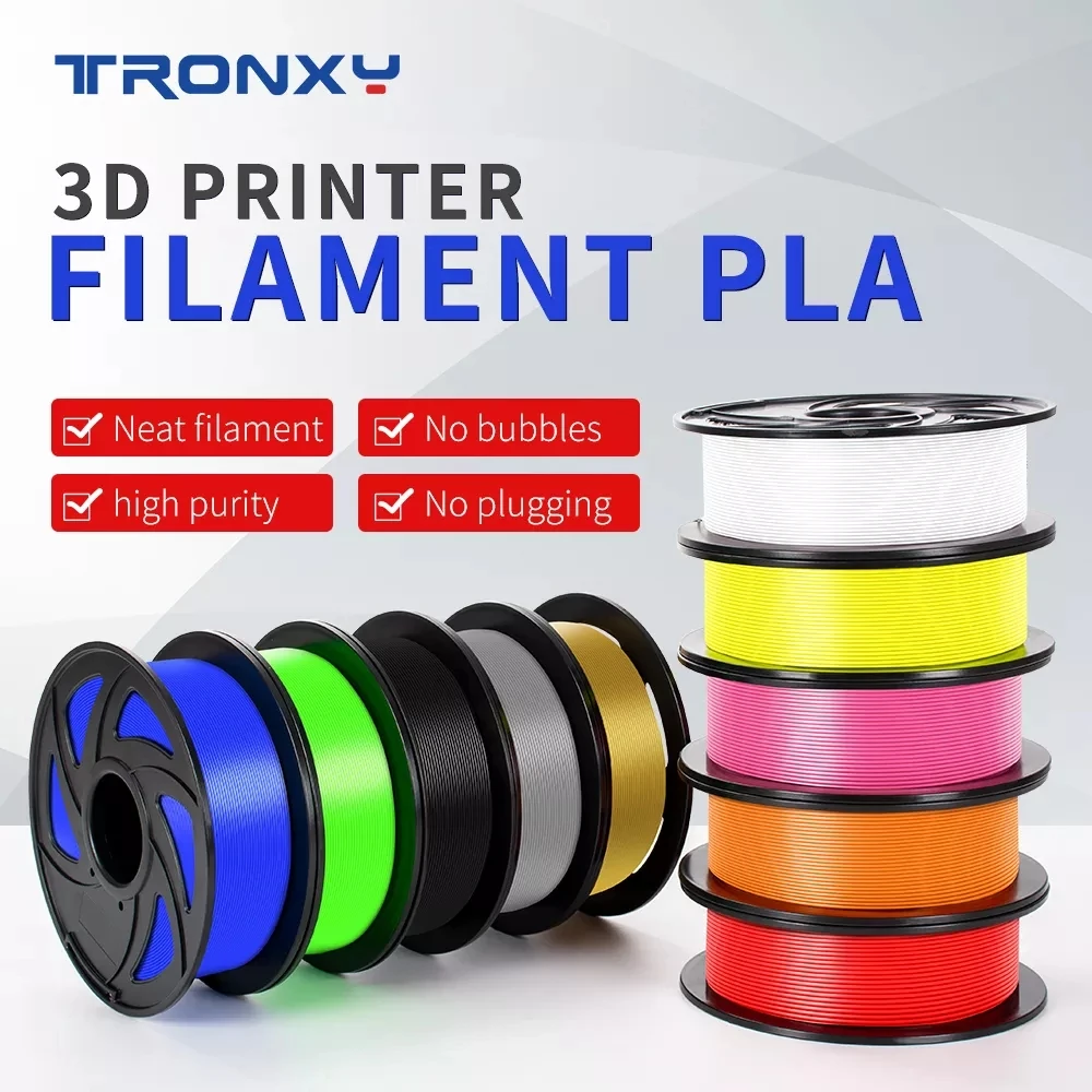 

TRONXY Longer PLA 3D Printer Filament Dimensional Accuracy +/- 0.05 mm 1 kg Spool 1.75 mm