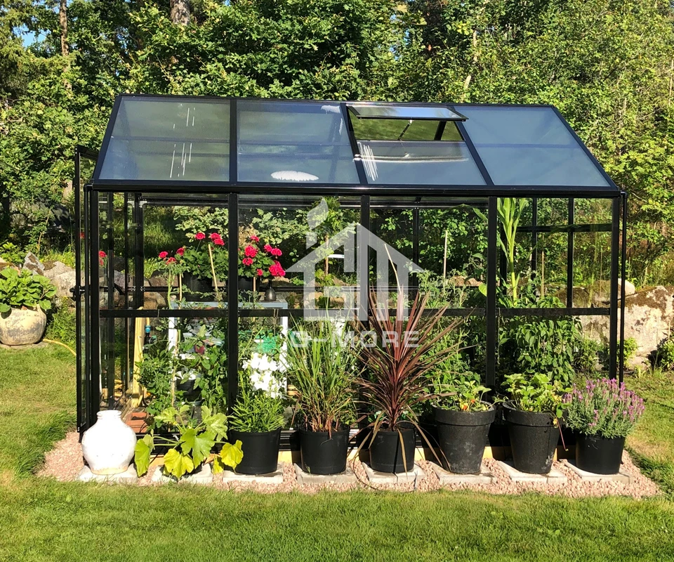 Наружная алюминиевая Gazebo/садовый зеленый дом раздвижная