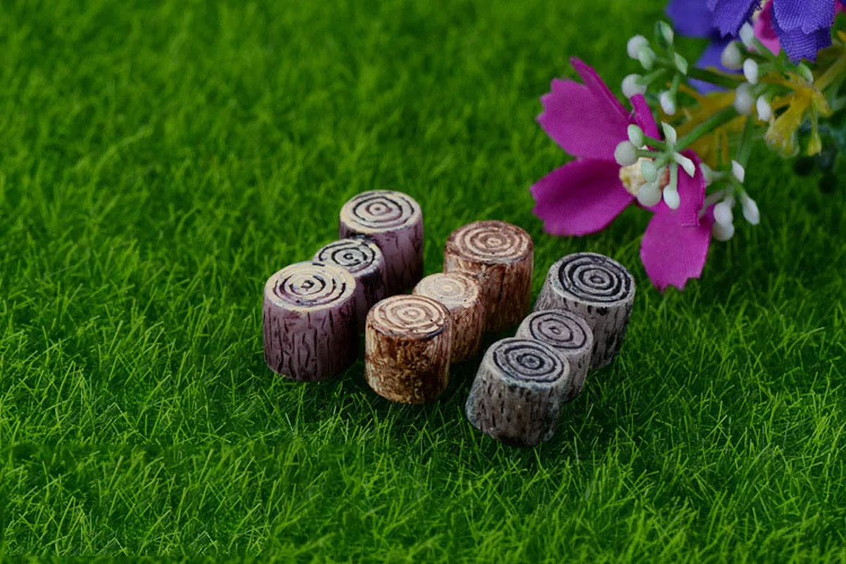 10 шт. миниатюрная модель моста для деревьев сказочные садовые миниатюры из смолы