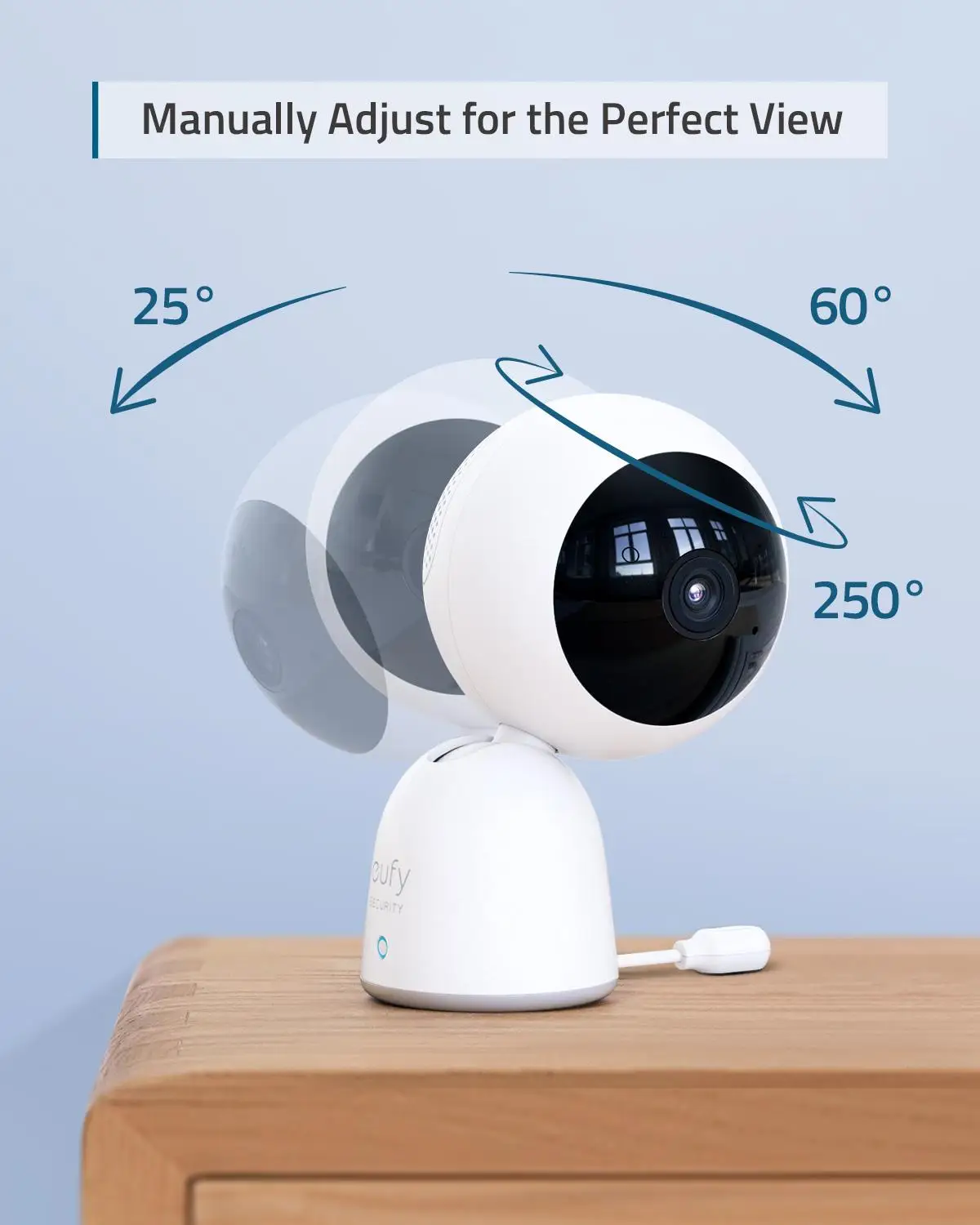 Видеоняня eufy Security разрешение 720p большой 5-дюймовый дисплей аккумулятор 5200 мАч