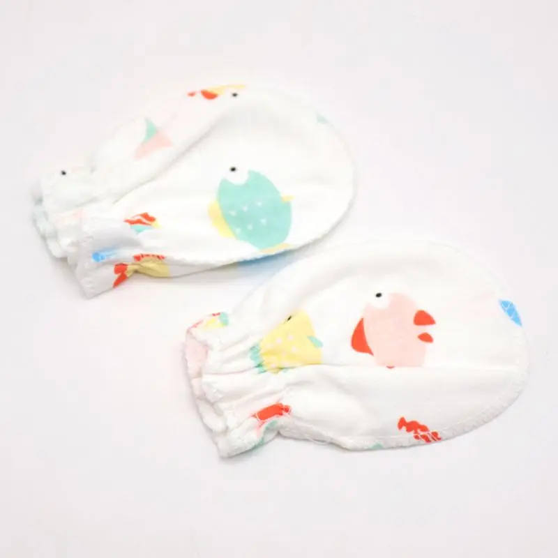 

10Pairs Baby Anti Scratch Mitten Soft Cotton Infant Gloves Baby Care Accessories New Dropship