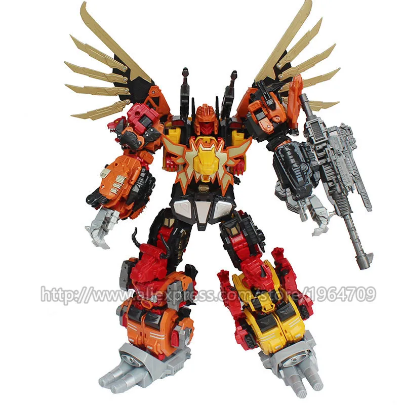 JINBAO NBK 6 в 1 большой Опустошитель Predaking Трансформационные игрушки мальчик робот автомобиль ко G1Trucks модель аниме фигурка игрушка для детей и взрослых
