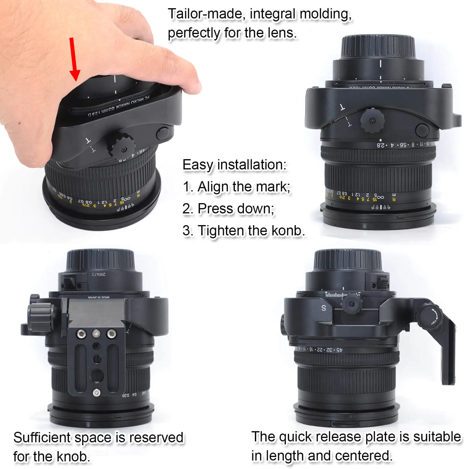 Кольцевой держатель для объектива штатива Nikon PC Micro-NIKKOR 85 мм f/2.8D объектив с