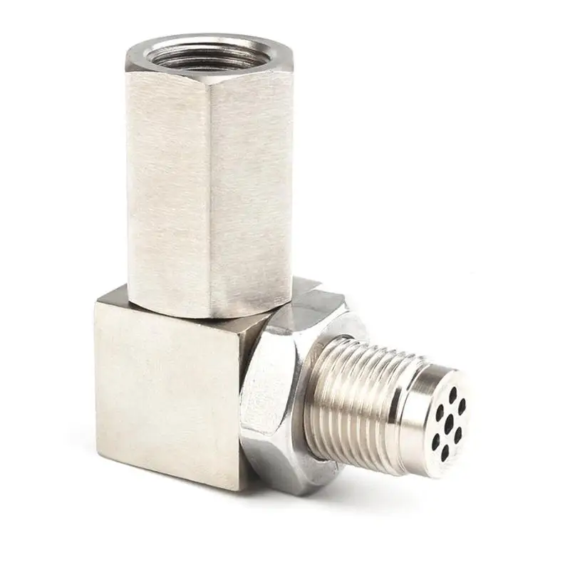 L Серебряный Тип автомобильный кислородный датчик Сенсор адаптер двигателя