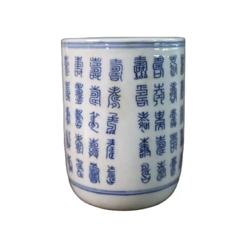 

Китайская чайная чашка с изображением старого фарфора синего и белого долговечности