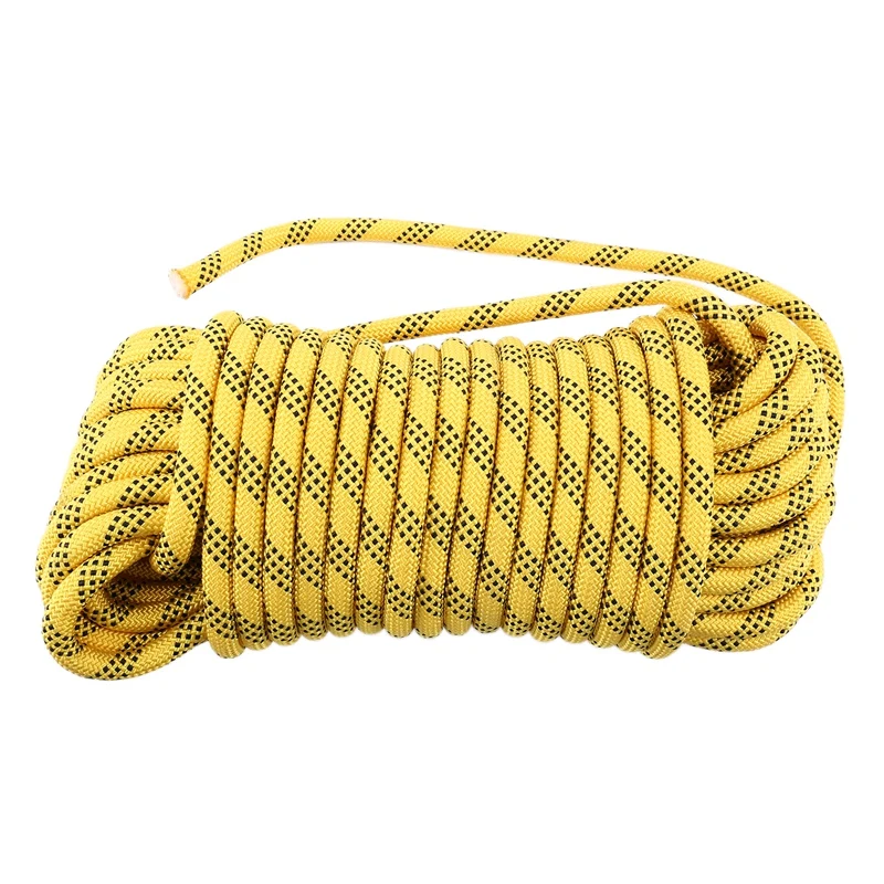 12mm climbing rope outdoor safety rope tree wall professional climbing equipment rock climbing equipment free global shipping