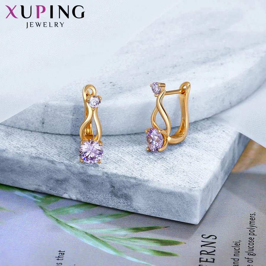 Xuping серьги Специальный дизайн Позолоченные новые ювелирные изделия для женщин Новое поступление высокое качество S29/204-28967