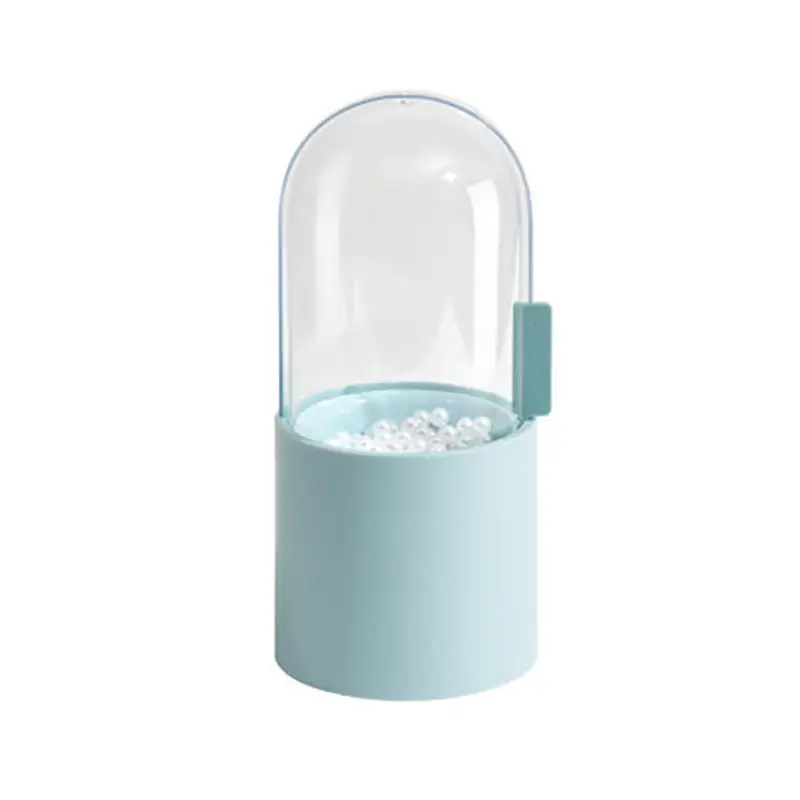 

Storage Box Lipstick Makeup Jewelry Box Waterproof Transparent Makeup Brush Storage Tube Multifunctional Dresser Storage Box