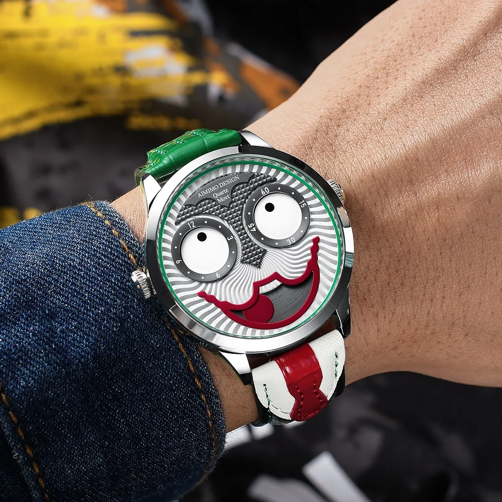 Часы AIMIMO Мужские кварцевые дизайнерские японские спортивные водостойкие до 30 м VS