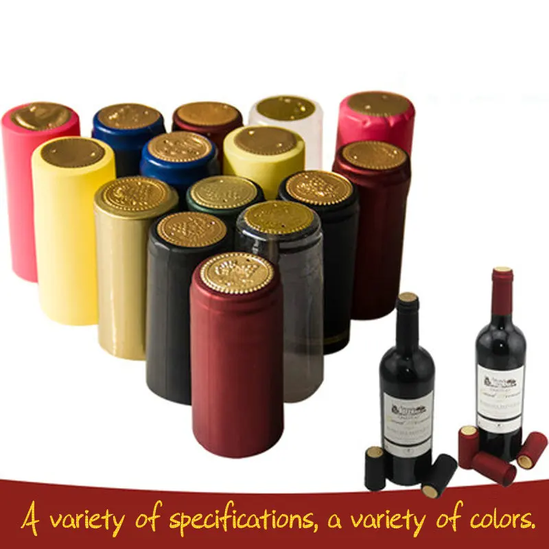 100 шт. аксессуары для бара сделай сам термоусадочная крышка из ПВХ