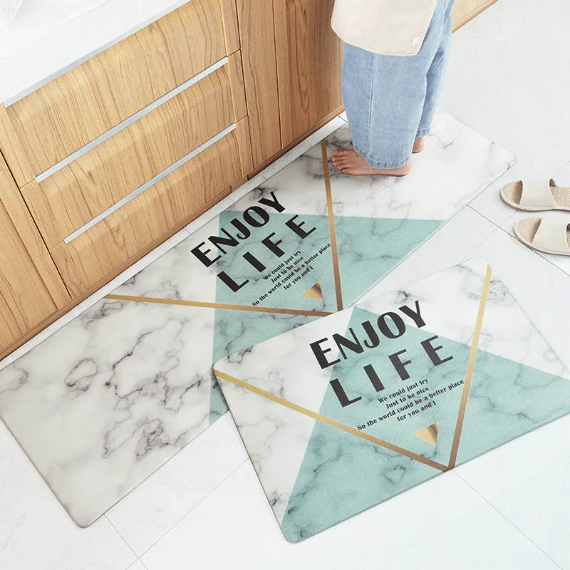 1 шт. водонепроницаемый коврик для кухни из ПВХ | Дом и сад