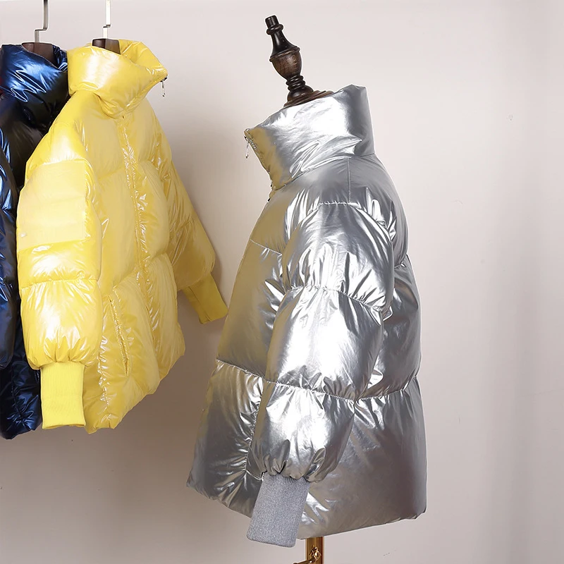 Детские зимние пальто с изображением лотоса для девочек верхняя одежда белый