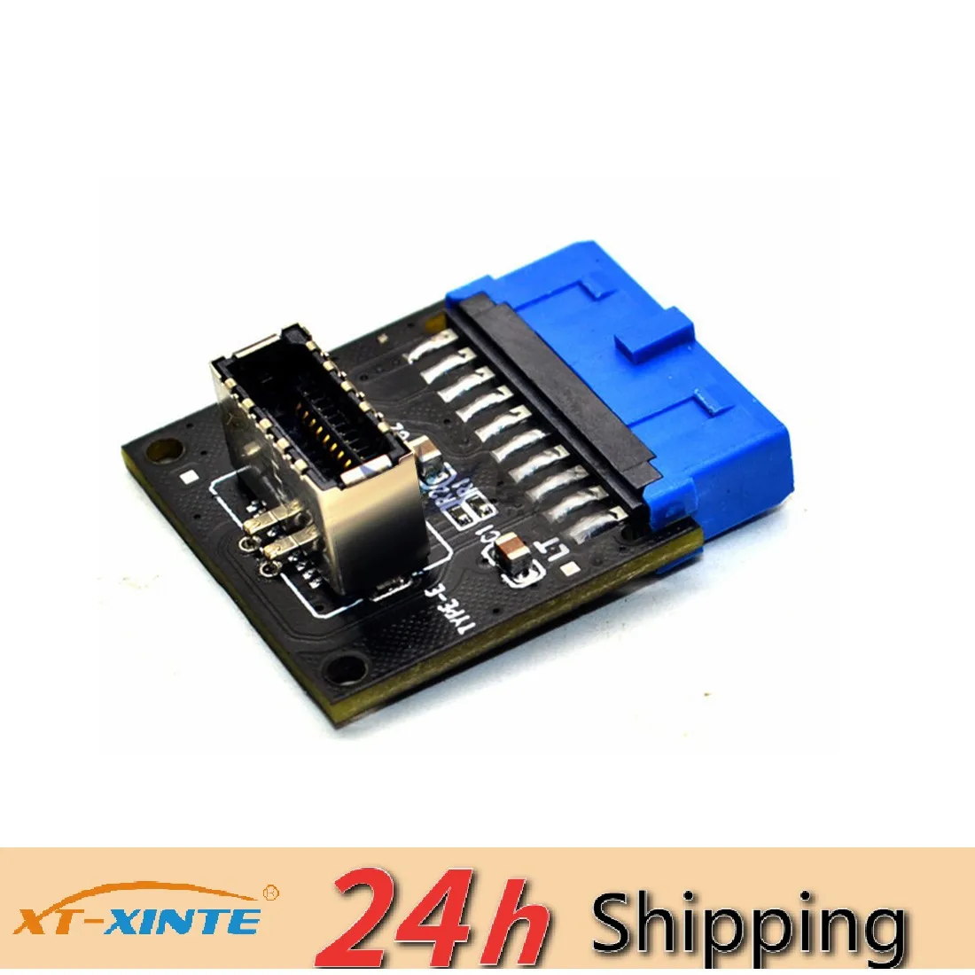 Тип C USB3.1 розетка передней панели USB 3.1 19 Pin к Type-E 20-контактный разъем Удлинительный