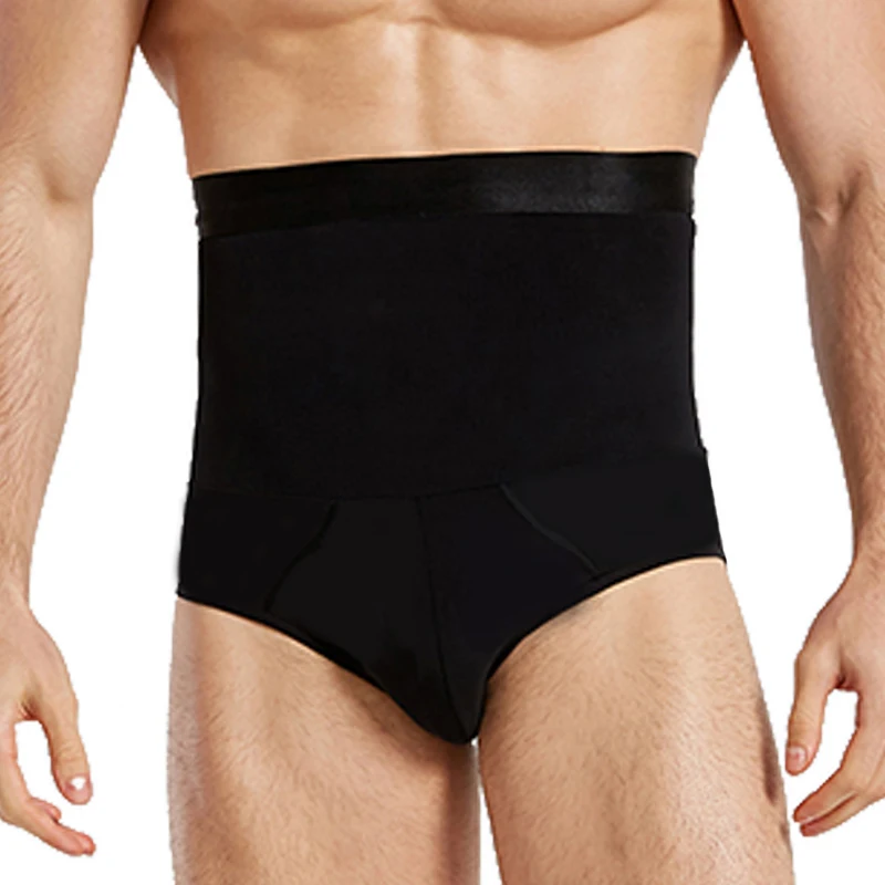 CXZD Утягивающее нижнее белье с высокой талией мужские трусы для контроля живота