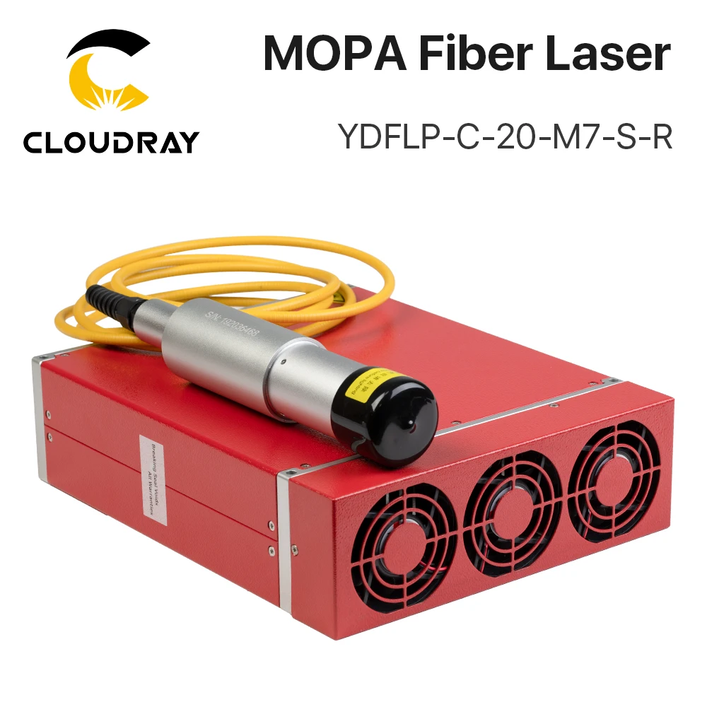 Cloudray JPT YDFLP C 20 M7 S R MOPA волоконно лазерный модуль шириной импульса Вт с красной