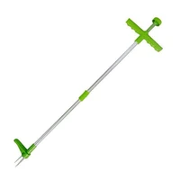 outdoor claw weeder root remover long handle garden yard lawn weed grass puller removable stand up stainless steel manual tool